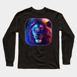 Lion - Cosmic Inferno Series Long Sleeve T-Shirt